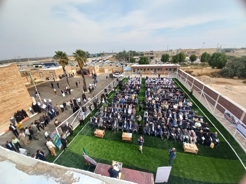 «دارخوین-خوزستان»؛ پانصدمین مدرسه بنیاد قلم‌چی در ایران افتتاح شد — تصویر ۴
